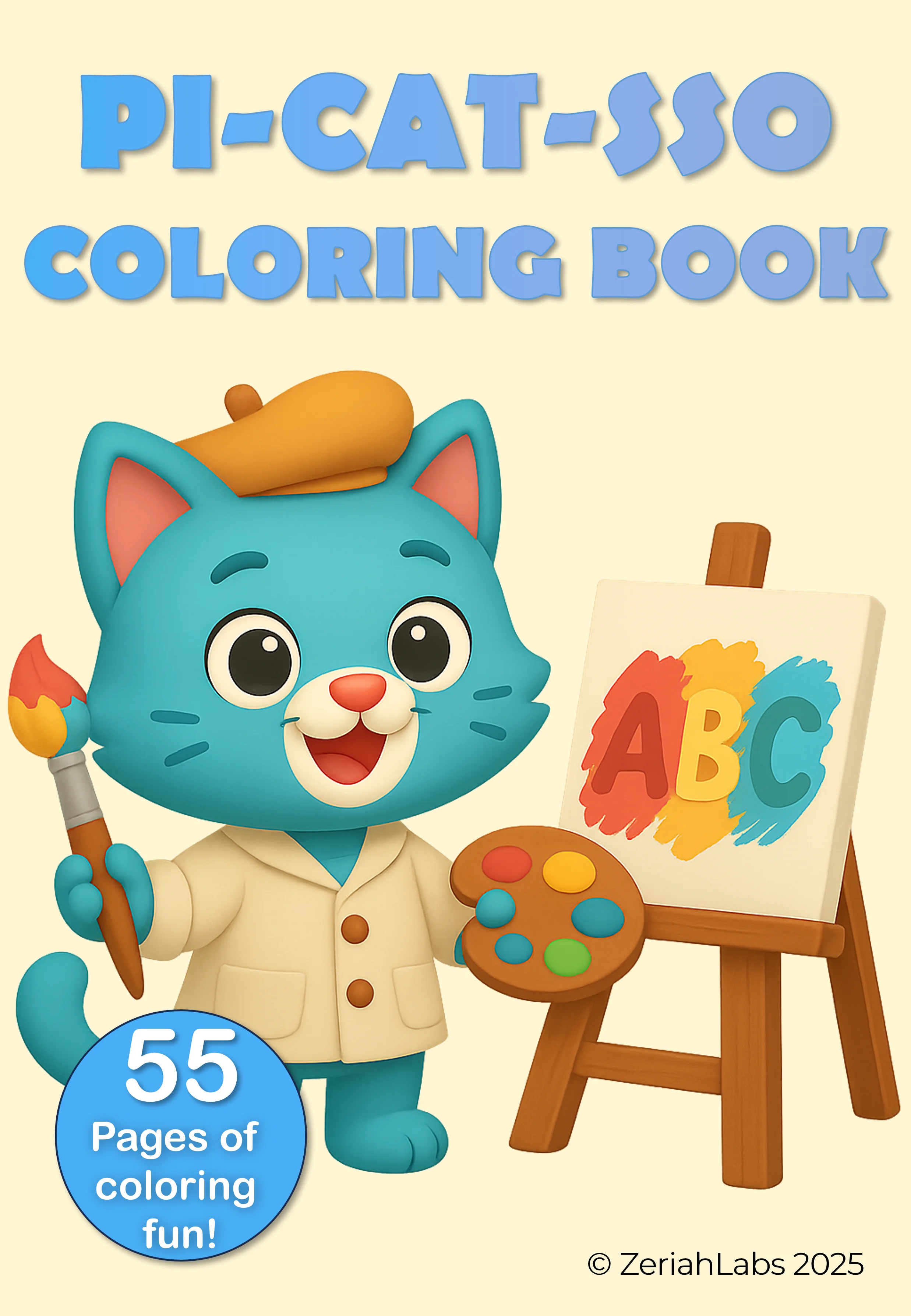 Picatsso Coloring Book Vol. 1